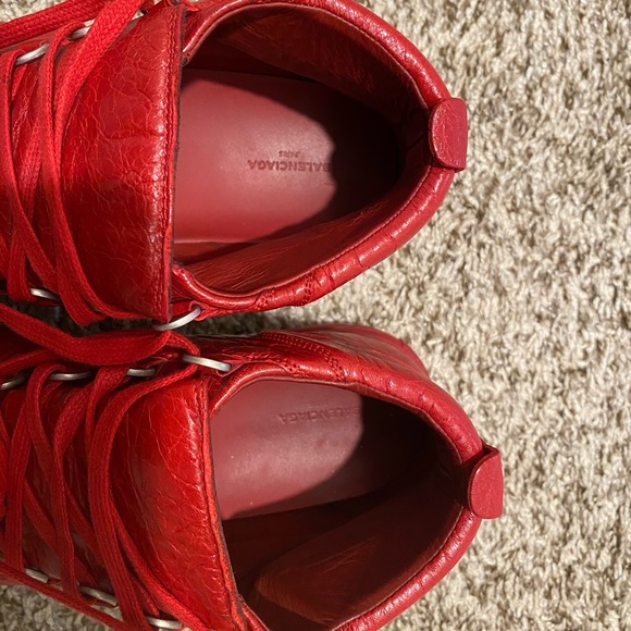 Mens Balenciaga high top sneakers - Picture 5 of 8